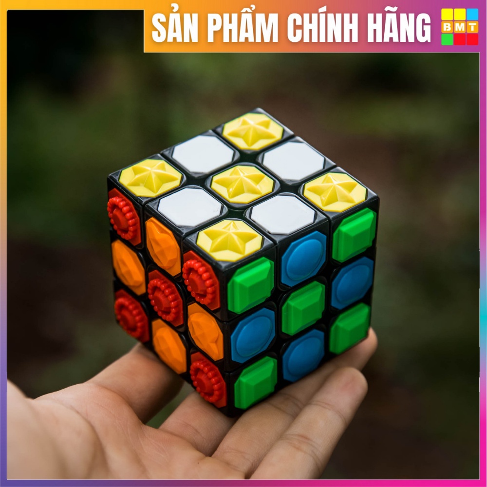 Rubik 3x3 Cho Người Khiếm Thị, Rubik YJ Blind 3x3x3 Cube, RUBIK BMT