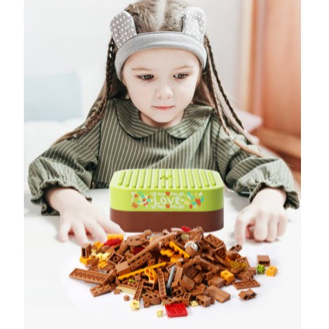 Mô hình lắp ráp, đồ chơi Hộp nhạc nanoblock JAKI