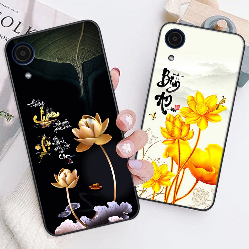 Ốp lưng Samsung Galaxy A03 CORE in hình chữ tài chữ lộc, Cha Mẹ, bình an SIÊU ĐẸP