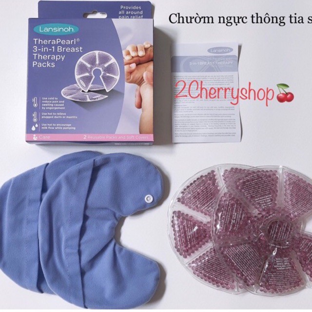 Bộ chườm ngực thông tia sữa Lansinoh