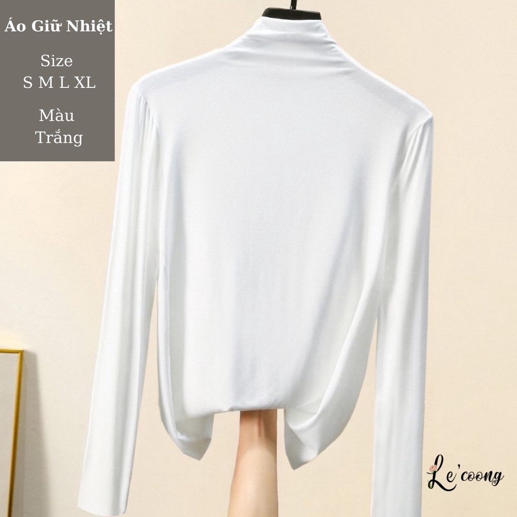Áo Giữ Nhiệt Cổ 3cm Đủ Size Từ S Đến XL Nhiều Màu_LeRin GN01