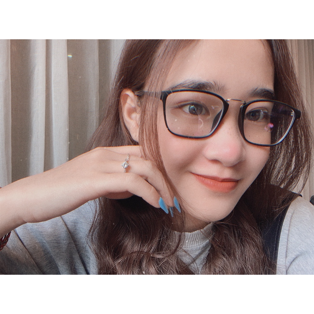 Gọng kính thời trang gọng nhựa dẻo siêu bền màu đen TR210 | BigBuy360 - bigbuy360.vn