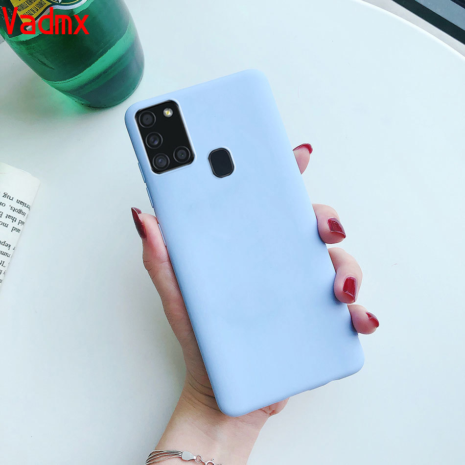 Ốp điện thoại họa tiết hoa thời trang cho Samsung Galaxy A21S A01 M01 Core M31 A11 M11 A41