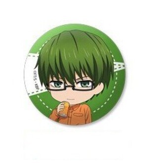 Huy hiệu IN HÌNH Kuroko no Basket Tuyển thủ vô hình anime chibi dễ thương tiện lợi