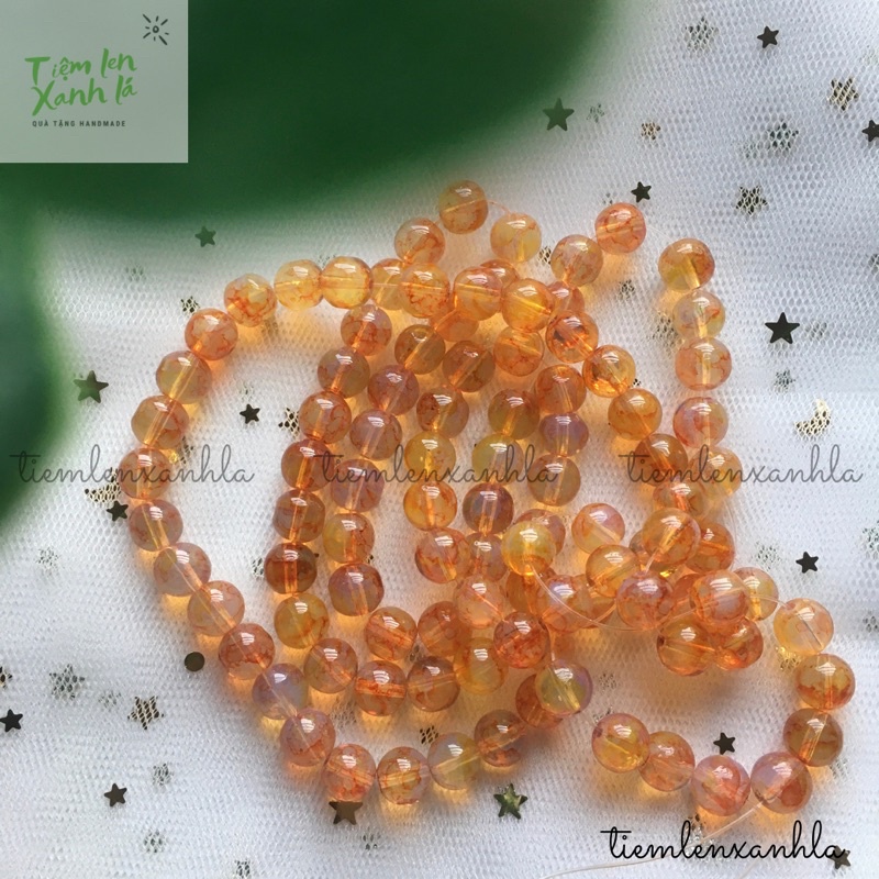 Hạt đá nhân tạo làm vòng tay handmade/ trang sức DIY