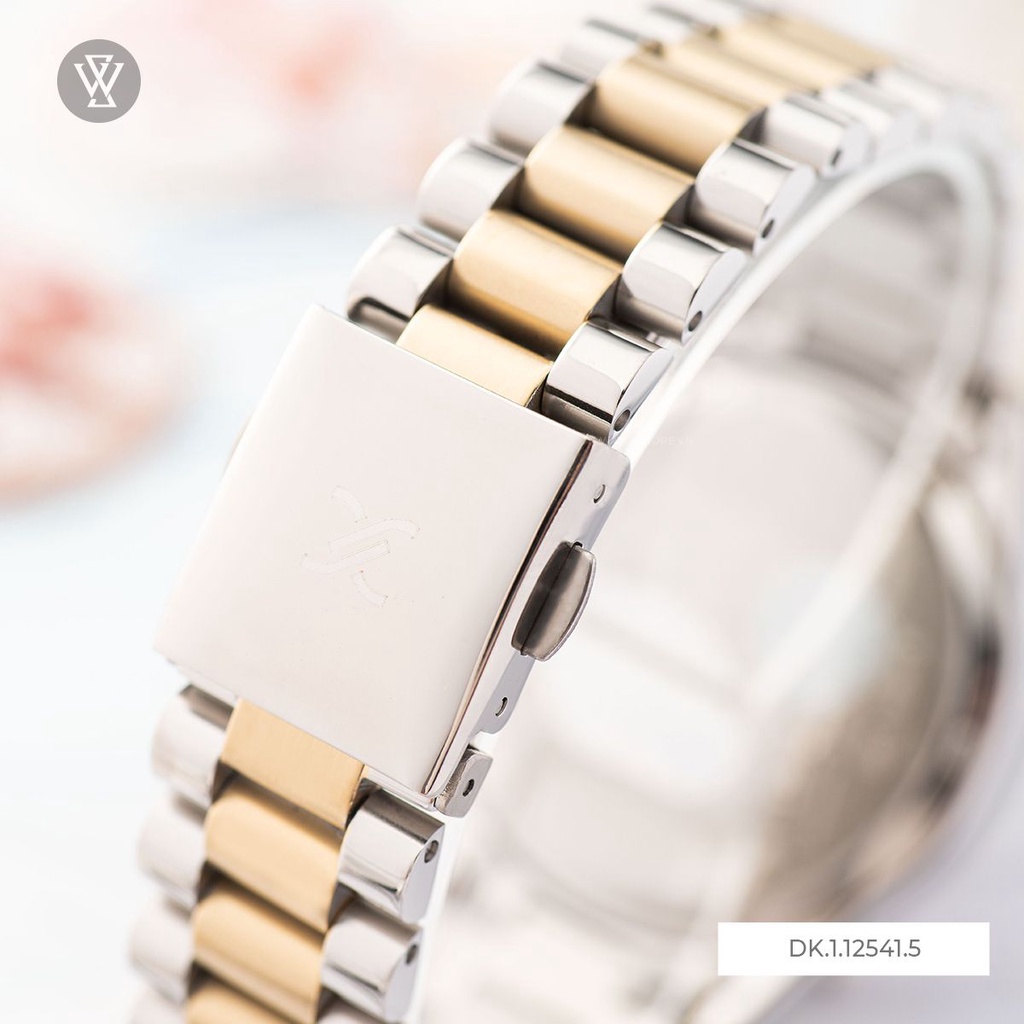 Đồng Hồ Quartz Nữ Daniel Klein Premium Ladies WATCHSTORE DK.1.12541.5 Mặt Kính Khoáng 36mm, Dây Kim Loại, Vỏ Thép