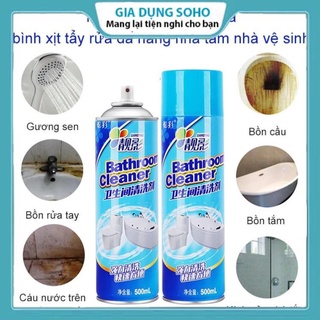 Chai Xịt Bọt Tuyết SOHO Tẩy Rửa Nhà Tắm Nhà Vệ Sinh Bathroom Cleaner