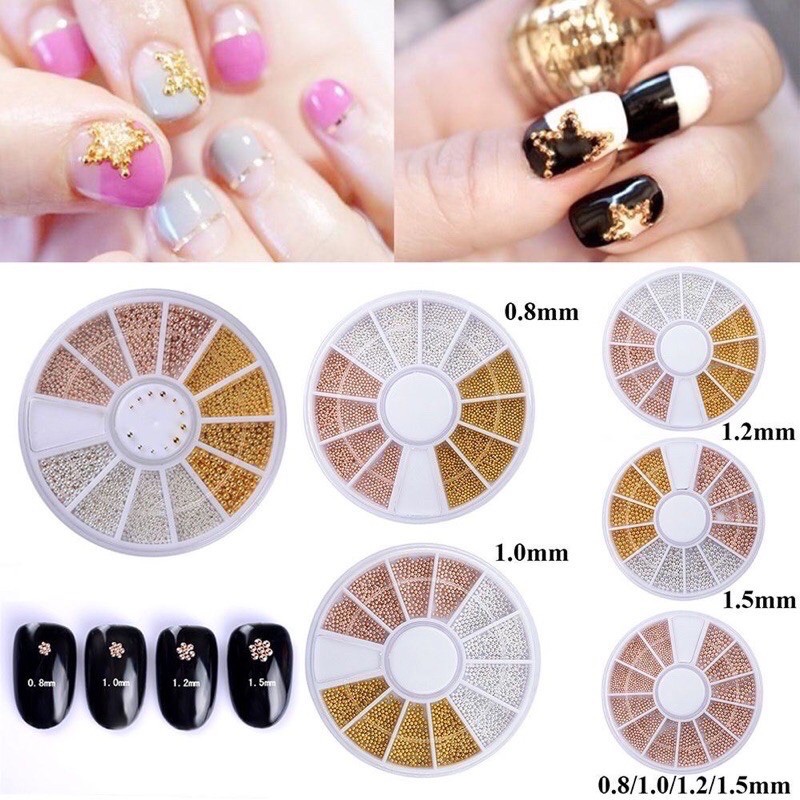 Bi nail-bi vàng đính móng-phụ kiện nail