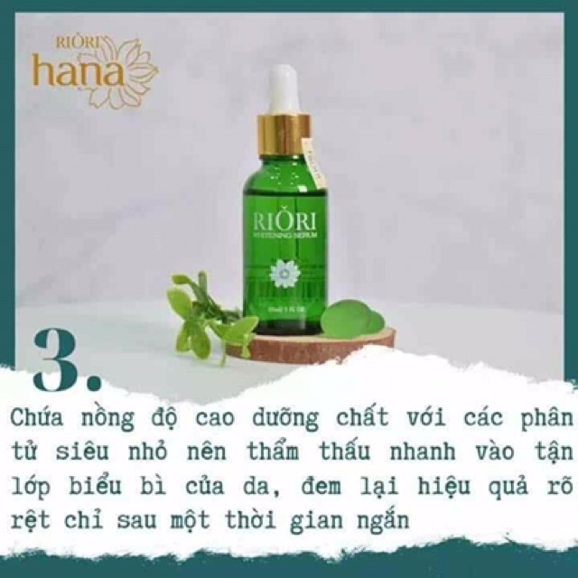 SERUM DƯỠNG DA RIORI