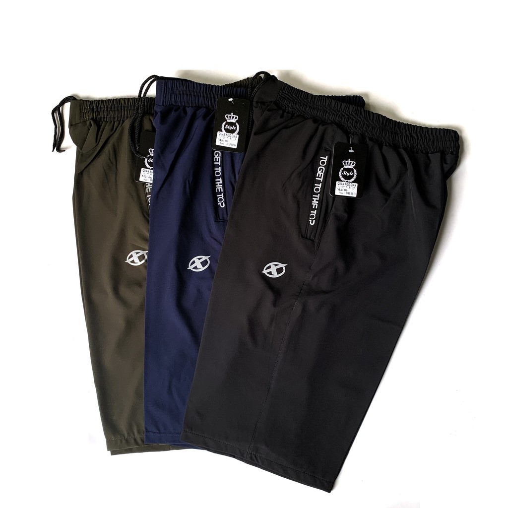 [Big Size 85-90kg] Quần Short, Quần ngố, Quần lửng nam chất vải Dù, vải Gió Co Dãn Nhẹ SIZE ĐẠI, Đù màu, BIG SIZE