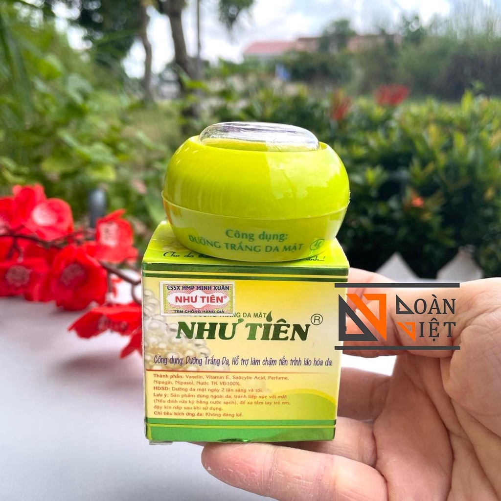 Kem FACE Như Tiên - Mụn, Nám, Trắng tái tạo da, làm chậm quá trình lão hoá da. Hàng chuẩn Công ty