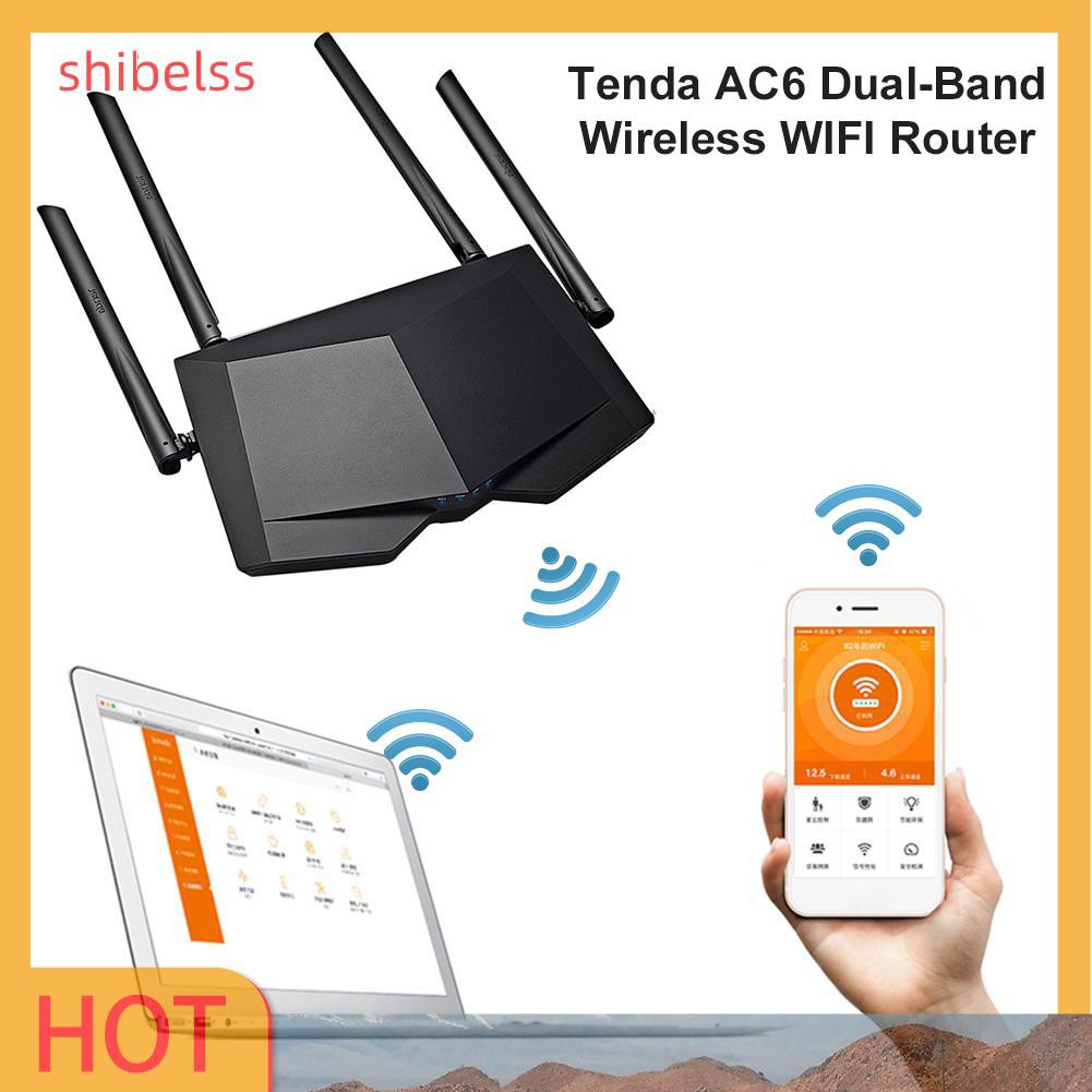 Bộ Phát Wifi Shibelss Tenda Ac6 1200mbps