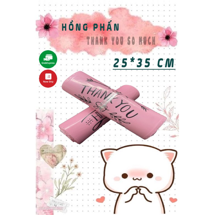 Hồng Phấn 17*30CM (RẺ NHẤT SHOPEE) ,Túi Gói Hàng Túi Niêm Phong xưởng Sản xuất  &lt;Giá Xưởng&gt; - Loại 1