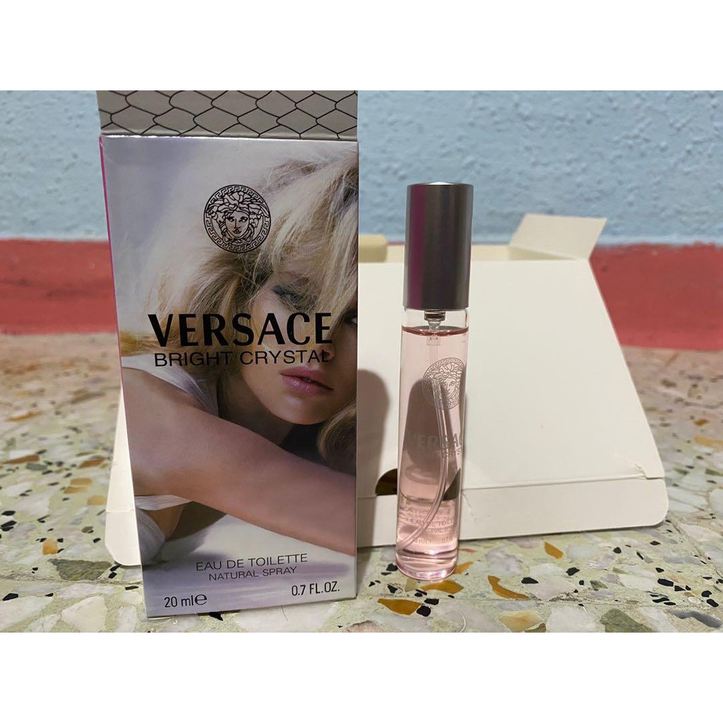 Nước Hoa Nữ Versace Bright Crystal  20ml Thơm Mát Dịu Ngọt