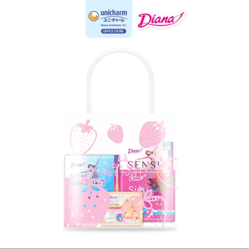 Bộ 6 Gói Băng Vệ Sinh Diana Siêu Tiết Kiệm