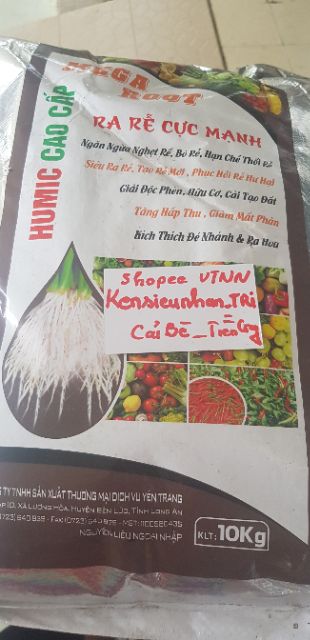 Humic cao cấp mega root 1kg