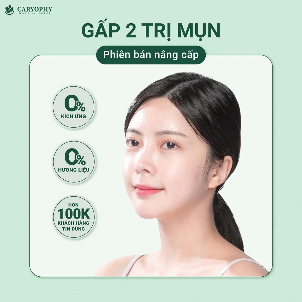 Serum ngăn ngừa mụn và thâm Caryophy Chính Hãng - Serum Mụn Ngăn Ngừa Mụn Ẩn,Mụn Đầu Đen