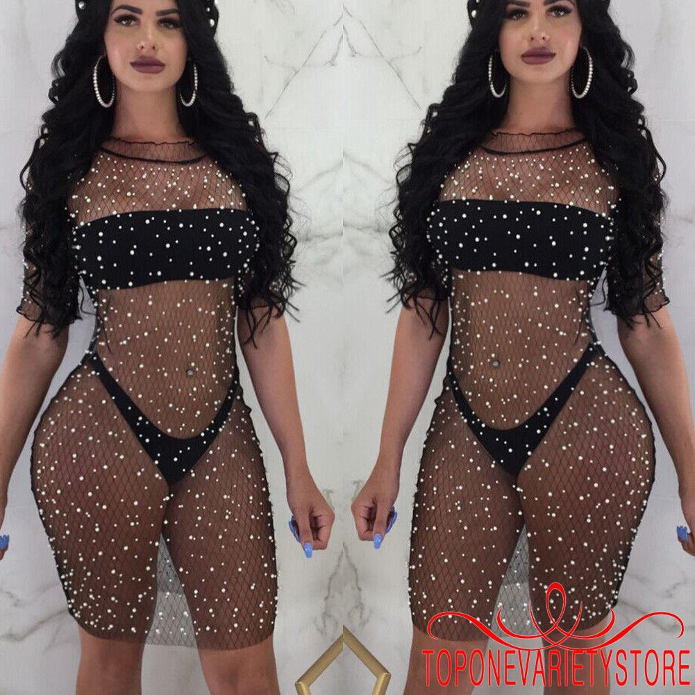 Áo ren khoác ngoài bikini thời trang gợi cảm cho nữ