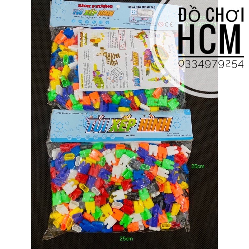 150 NÚT LỚN] Đồ chơi xếp hình lắp ráp Lego nút lớn cho bé thích sáng tạo tư duy