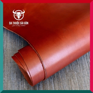 Da Bò Pullup Cao Cấp Thương Hiệu Da Thuộc Sài Gòn Màu Nâu Bò - Chuyên Mua Bán Da Bò