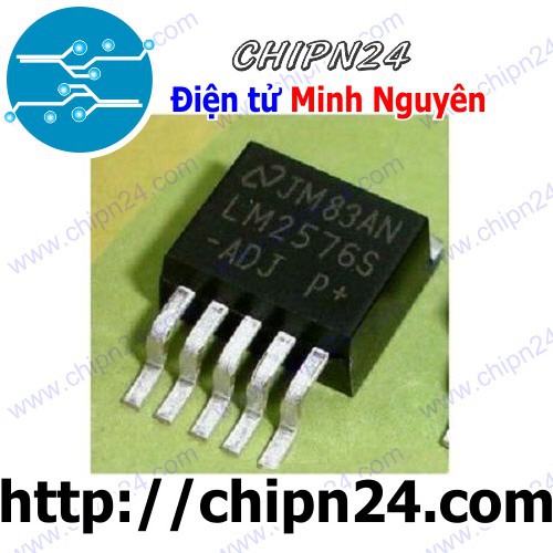 [2 CON] IC LM2576S-ADJ TO-263-6 (SMD Dán) (LM2576 2576)