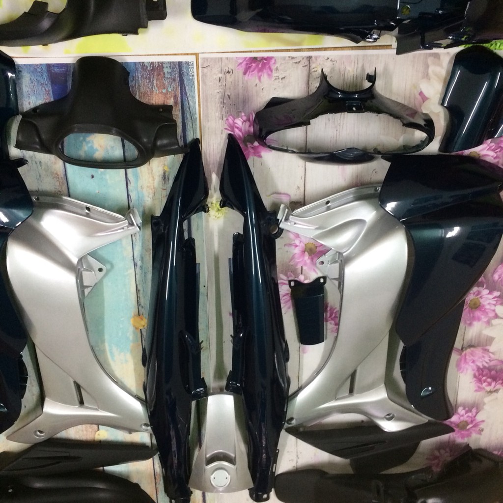 Bộ dàn áo xe jupiter V ,MÀU XANH NHỚT,xe jupiter ,xe yamaha,nhựa nguyên sinh cao cấp