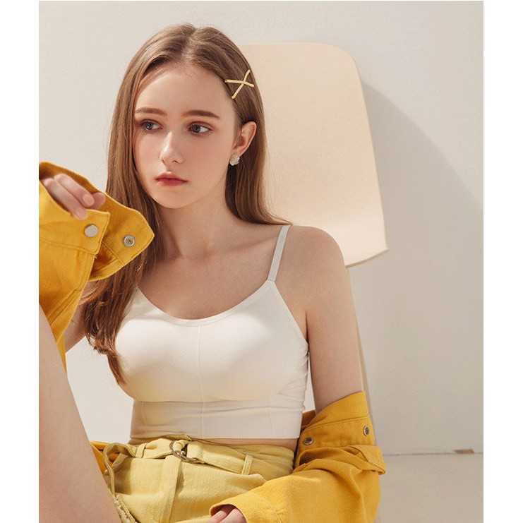 Áo bra thun nâng ngực dây một mảnh nữ Air Space 2010105003 | BigBuy360 - bigbuy360.vn