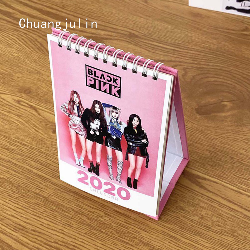 Lịch Để Bàn In Hình Nhóm Nhạc Blackpink Twice Got7 Exo 2020