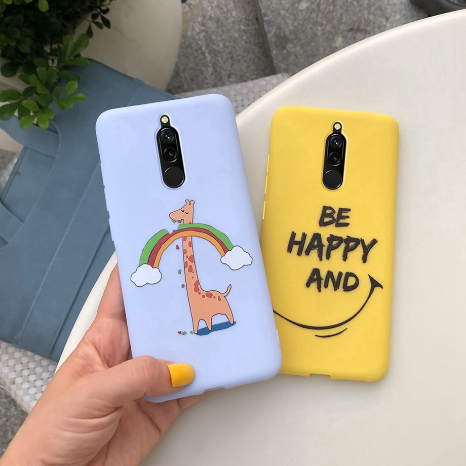 Ốp điện thoại bằng silicon TPU mềm hình hoạt hình cho Xiaomi Redmi 8 8A | BigBuy360 - bigbuy360.vn