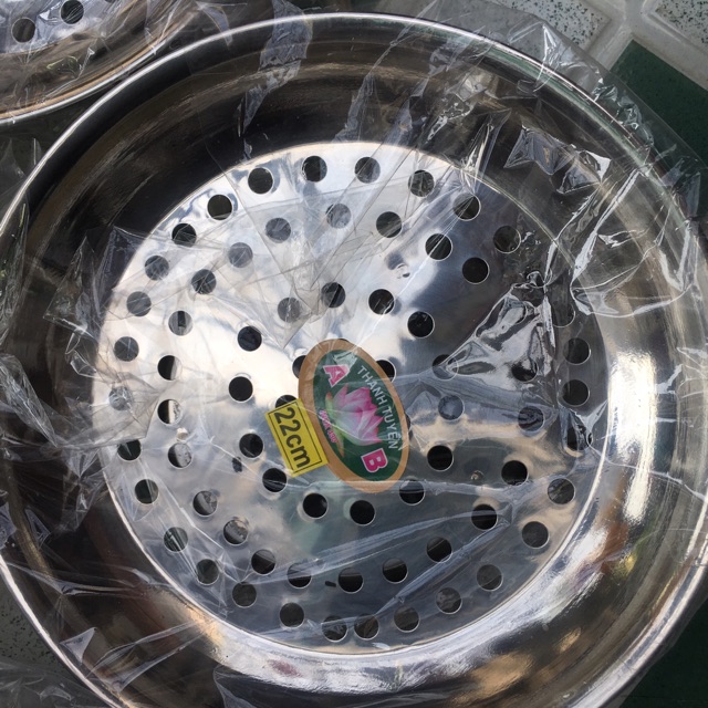 Vỉ hấp inox có chân