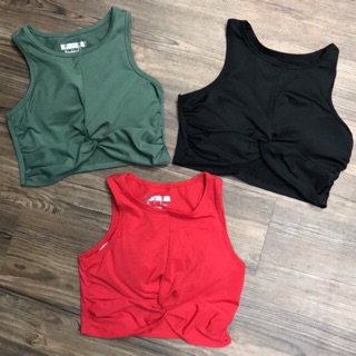 Croptop F21 xoắn bụng