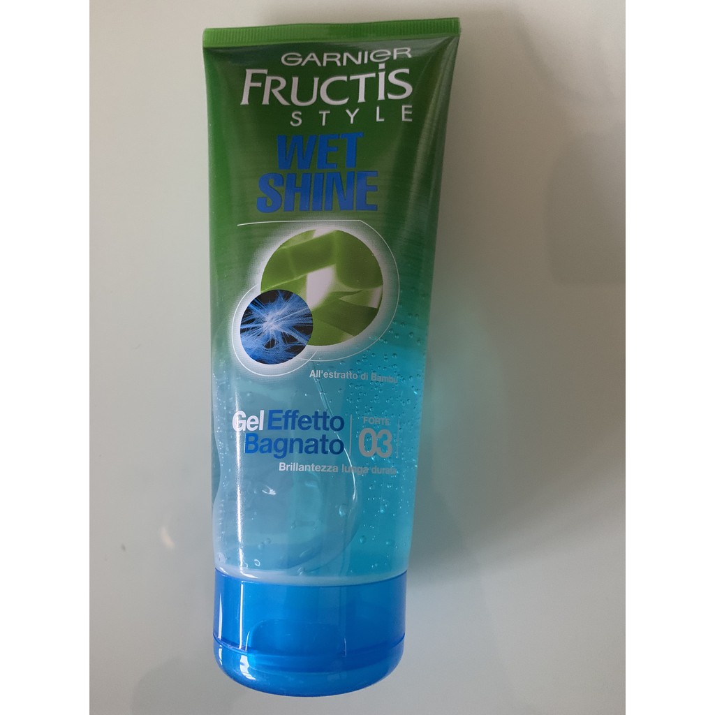 Gel giữ nếp tóc Nam - Gel Vuốt Tóc Mềm, Cứng  Giữ Nếp Tóc- không bết dính - Garnier Fructis Style Natural Style 200ml