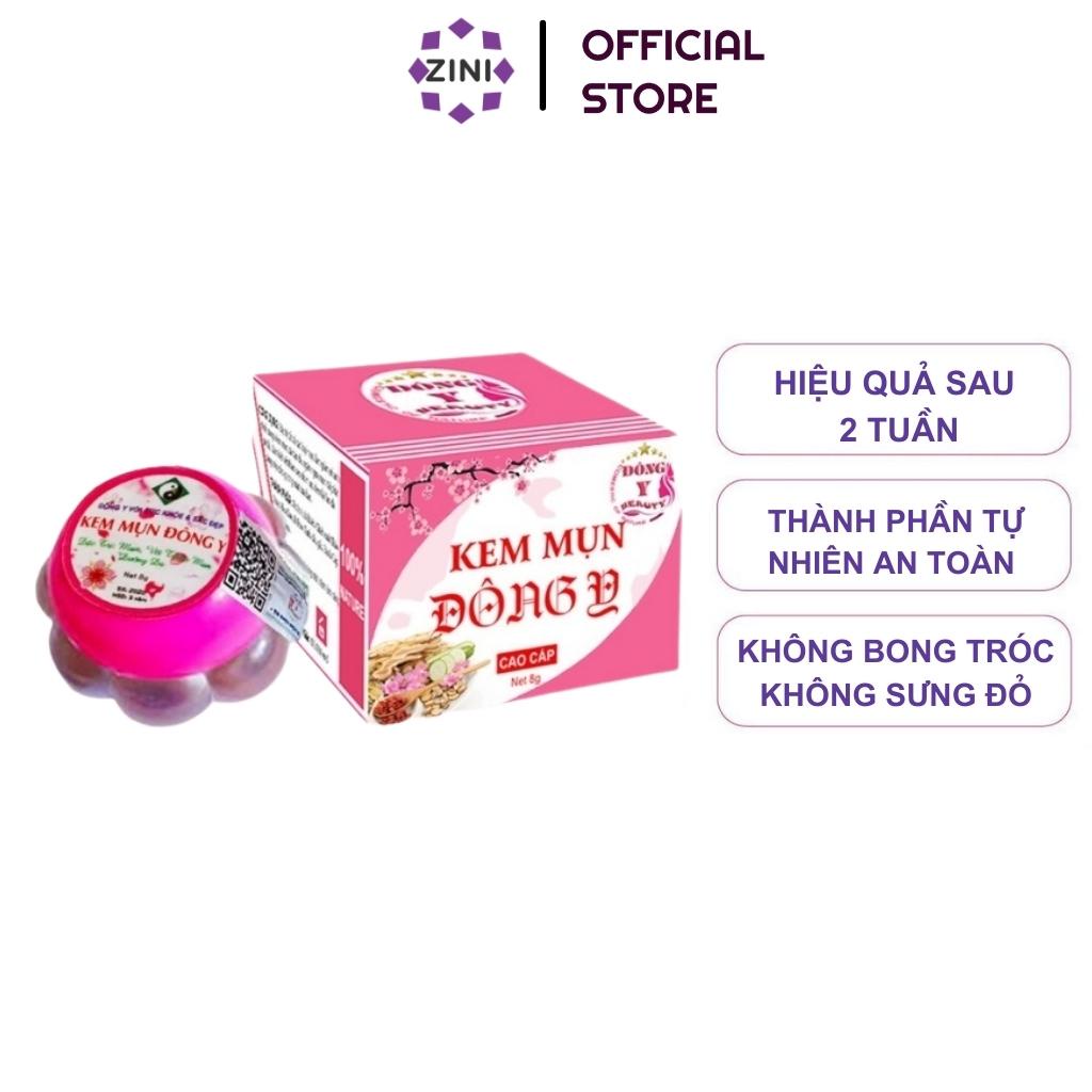 Kem Mụn Hoa Đào Đông Y Zini Store, Kem Mụn Trắng Da, Mờ Thâm, Sạch Nám