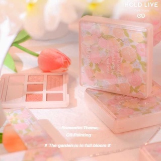 Bảng mắt 7 ô hold live hoa cẩm tú cầu secret garden