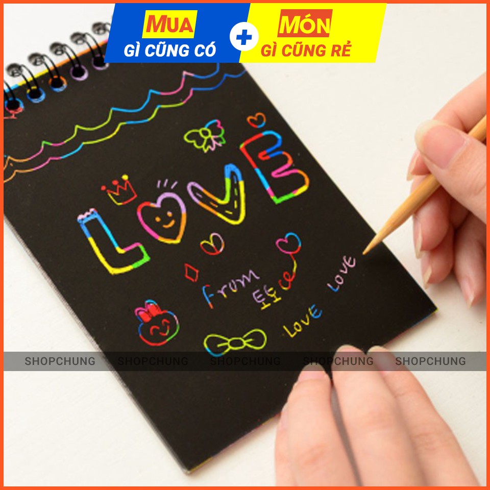 Sổ scratch note cho bé - DHS6906