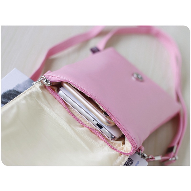 (TH08) Túi Đeo Chéo Họa Tiết Xinh Xắn, Túi Đựng Điện Thoại