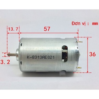 Động cơ 550 12V 19000 vòng/phút / Motor RS550