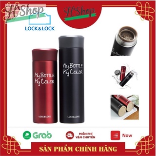 Bình Nước Giữ Nhiệt Lock&Lock  Lock&Lock Colorful Tumbler Đen + Đỏ (  390ml + 330ml )  - Hàng Chính Hãng