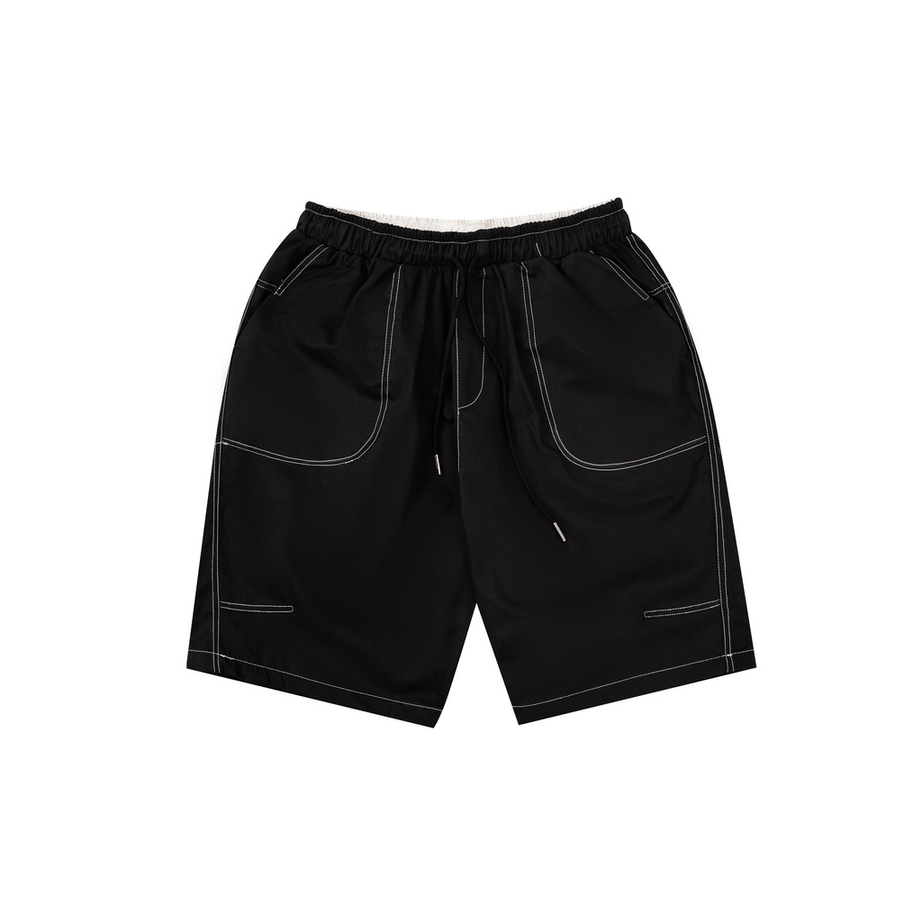 QUẦN SHORT ODIN WONDER, Quần short vải gió cao cấp, thoáng mát, phối chỉ trắng nổi bật, Local Brand ODIN CLUB