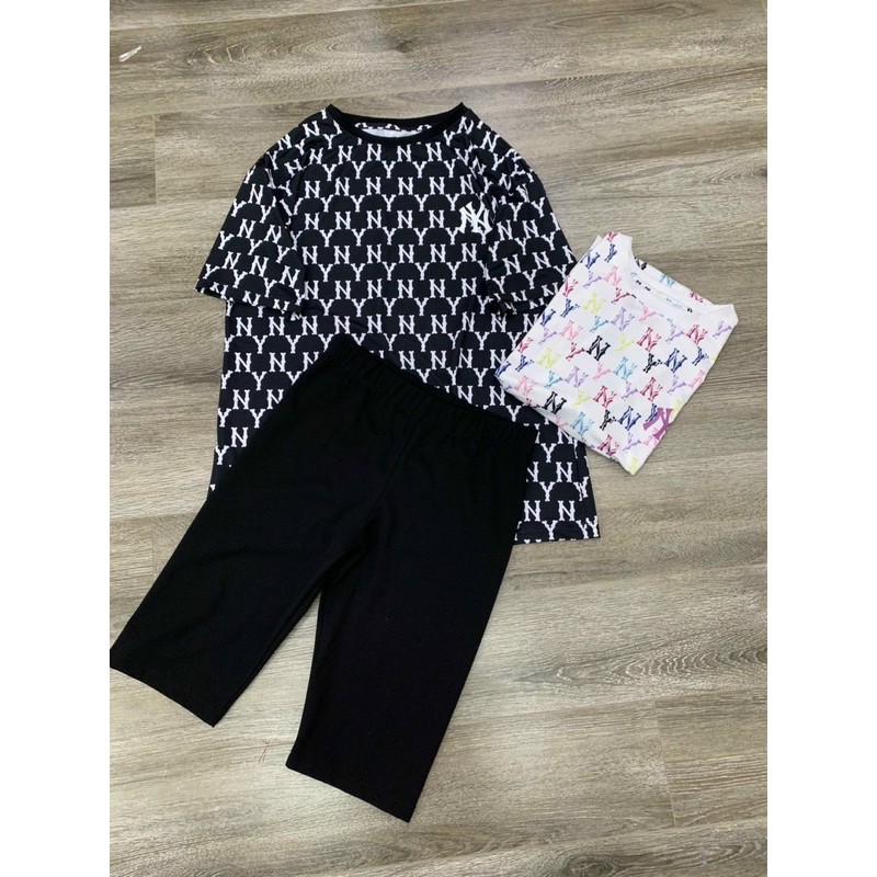 [Mã WASTCOOL giảm 15% tối đa 50K đơn 99K] BÁN SỈ SÉT BỘ N.Y IN TRÀN ĐEN TRẮNG QUẦN LEGGING CHO NỮ | BigBuy360 - bigbuy360.vn