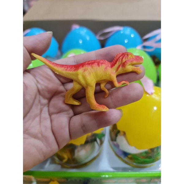 Trứng khủng long mô hình  14 món size lớn 14 cm