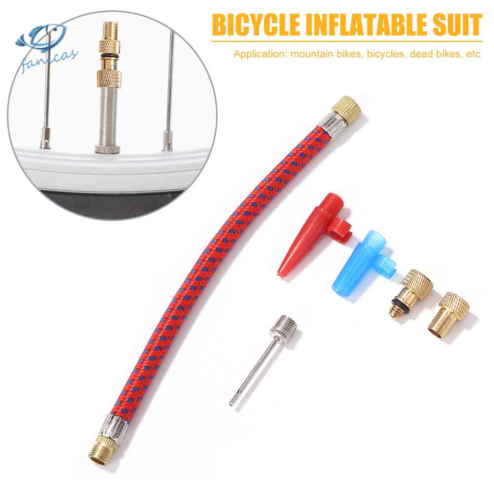 Set 6 Đầu Nối Van Bơm Hơi Xe Đạp