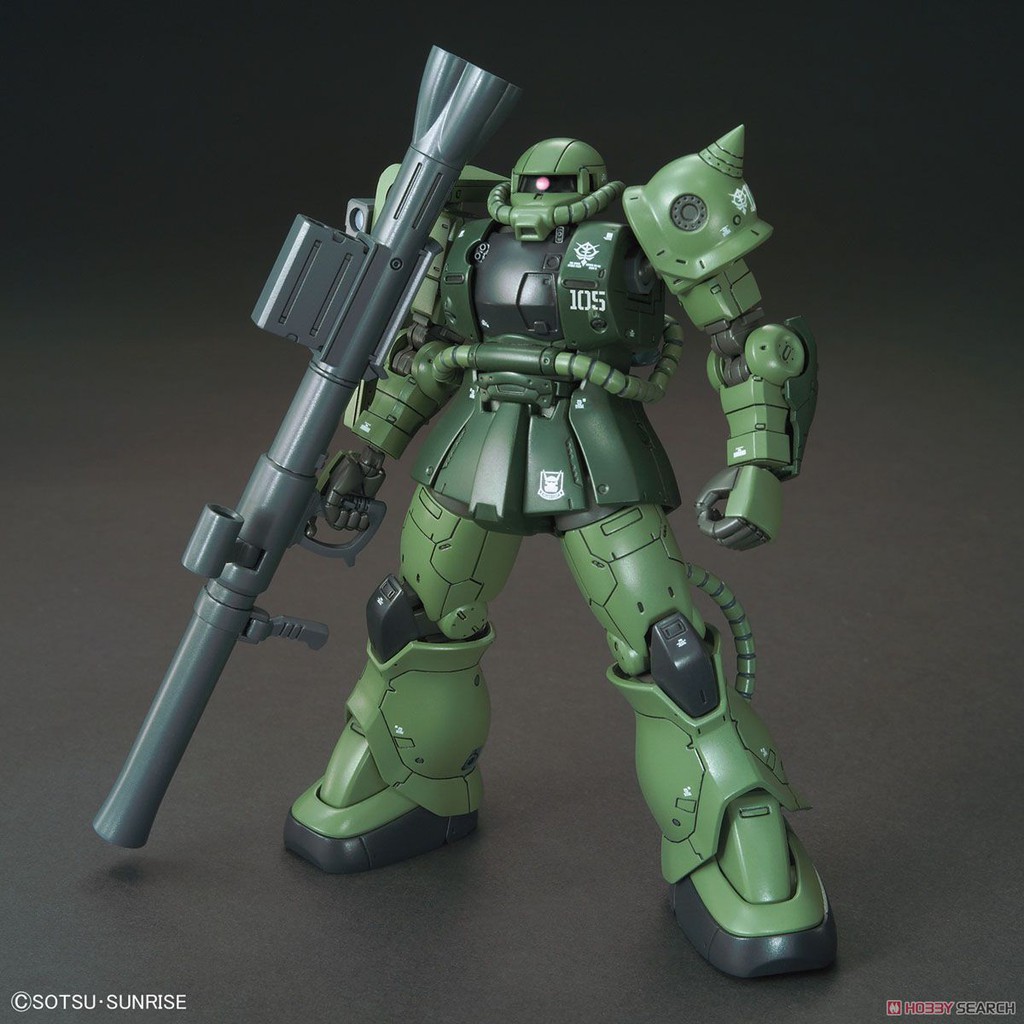 Mô Hình Lắp Ráp HG GTO 1/144 MS-06C-6/R6 Zaku II Type C6 C-6/R6