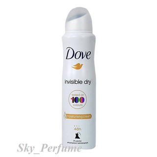 Xịt Khử Mùi Nữ Dove Invisible Dry 150ml