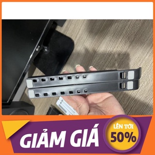 Giá đỡ laptop ABS k19 có thể gấp gọn dành cho Macbook Ipad  và máy tính xách tay chữ X Nhựa Mỏng đen trắng Shalla gsr