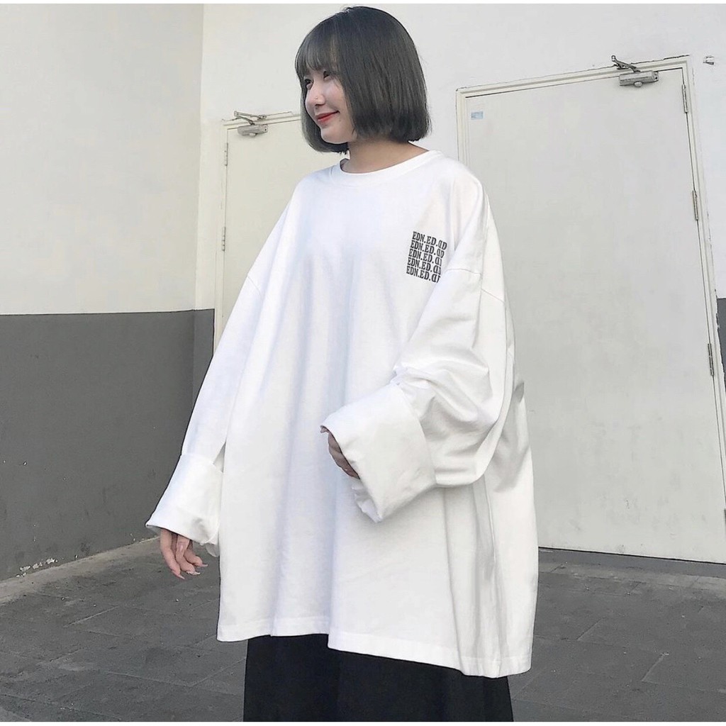 Áo Dài Tay EDN Ulzzang Unisex 1hitshop