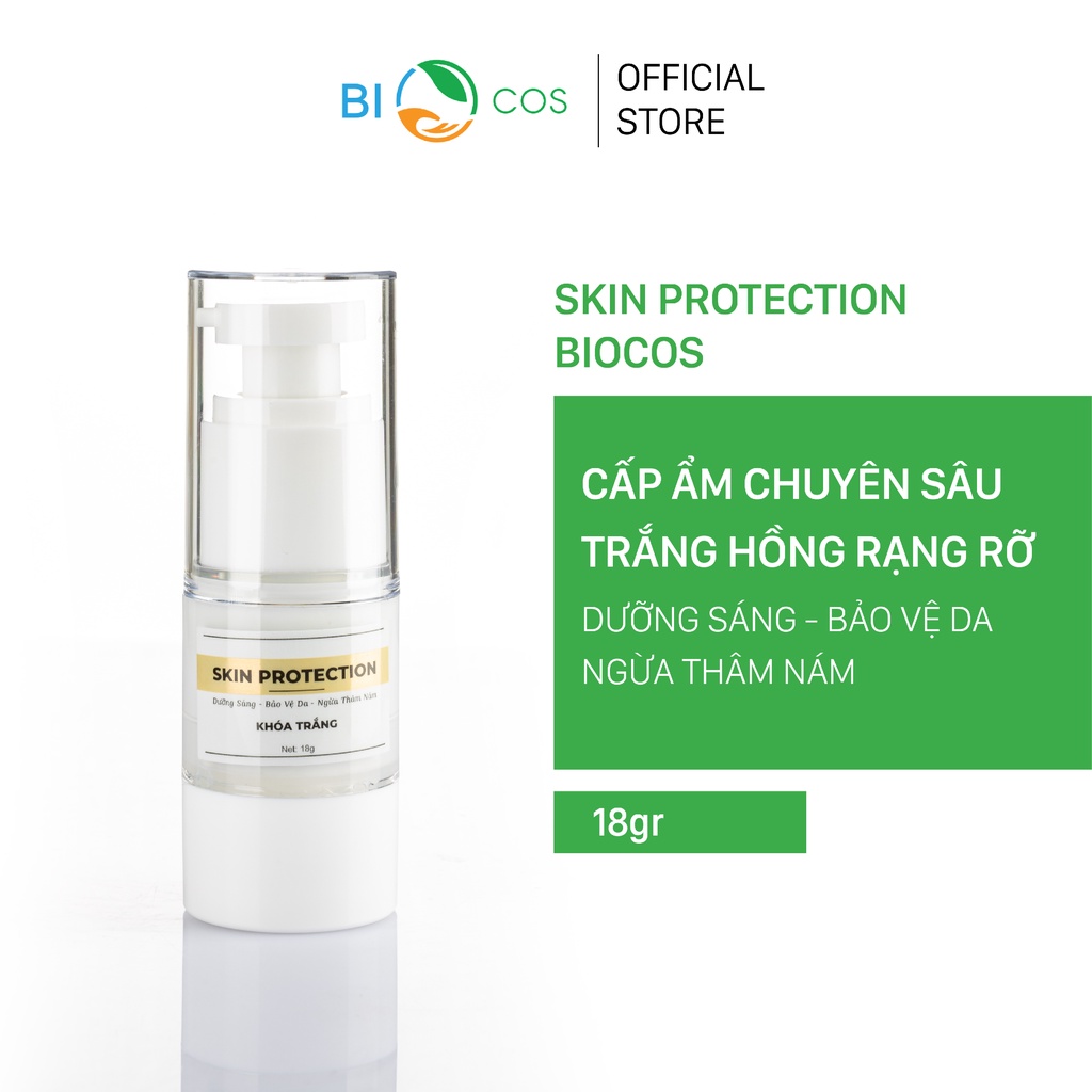 Kem Dưỡng Da Ngừa Thâm Nám Skin Protection BIOCOS 18g - Bảo Vệ Da và Dưỡng Da Chuyên Sâu