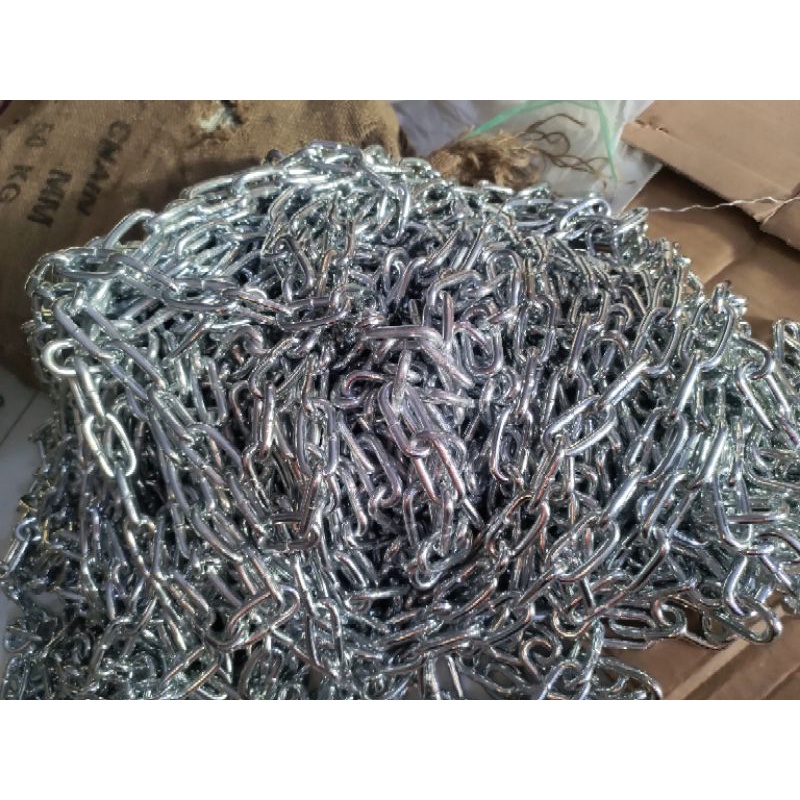 dây xích sắt mạ kẽm 8li,dây xích xe,dây xích đu