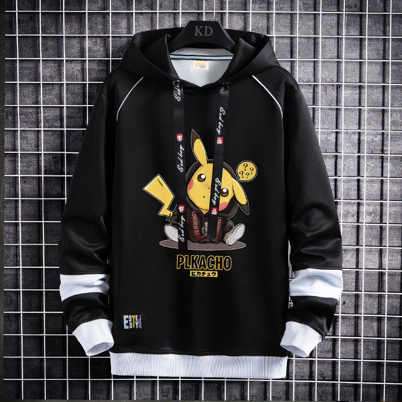 Áo Hoodie in hình Pikachu thời trang cho nam | BigBuy360 - bigbuy360.vn