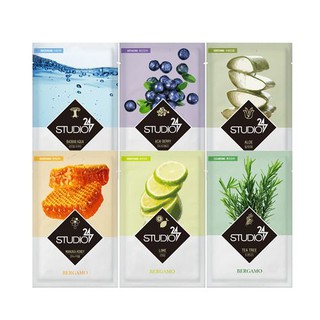 Combo 10 mặt nạ giấy bergamo studio 247 mask pack